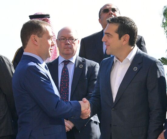Prime Minister Dmitry Medvedev's visit to Italy