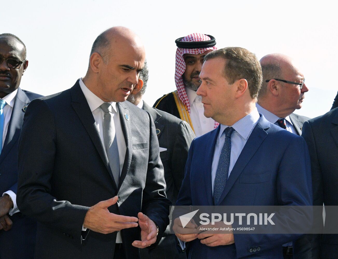 Prime Minister Dmitry Medvedev's visit to Italy