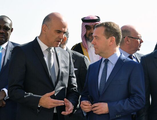 Prime Minister Dmitry Medvedev's visit to Italy
