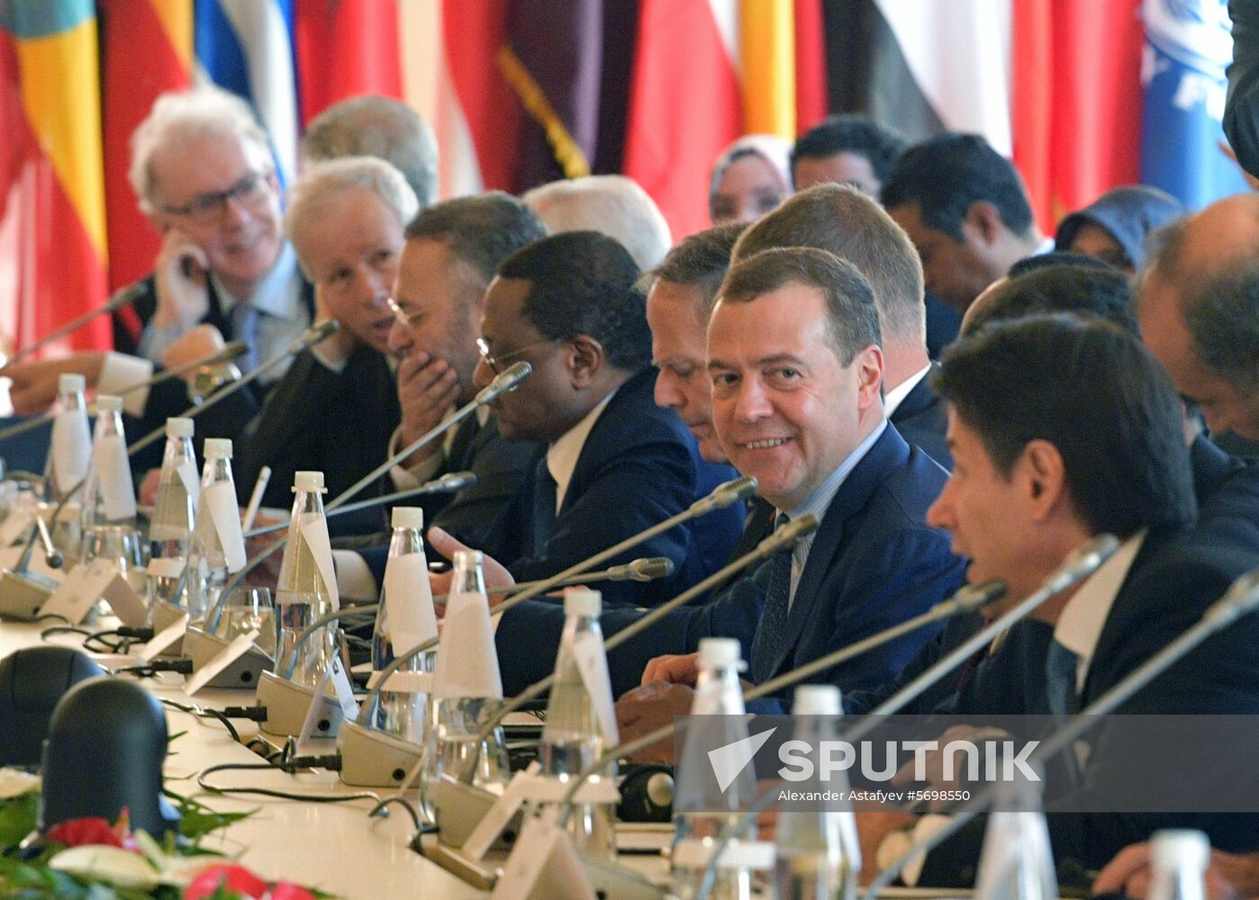 Prime Minister Dmitry Medvedev's visit to Italy