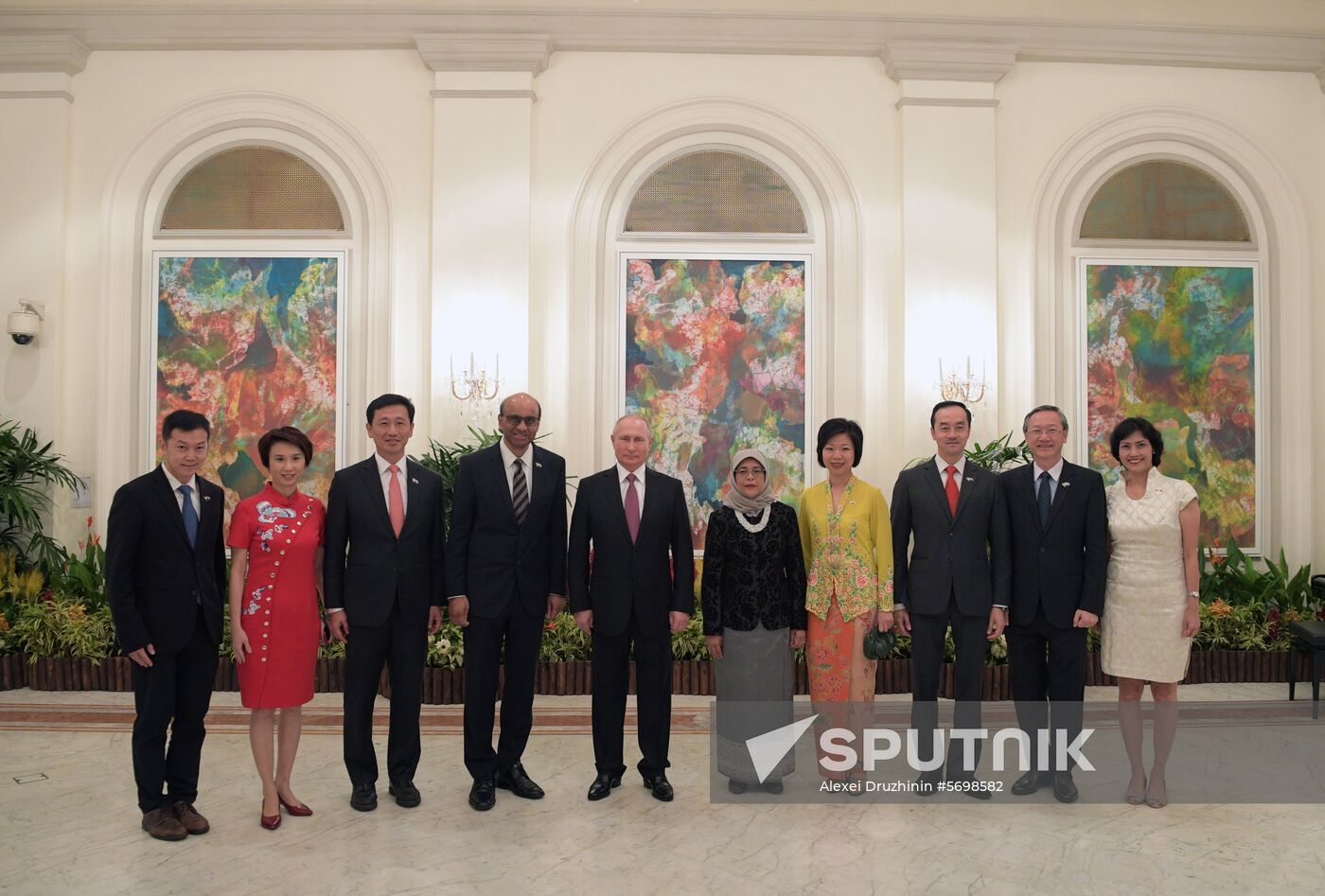 President Vladimir Putin's visit to Singapore