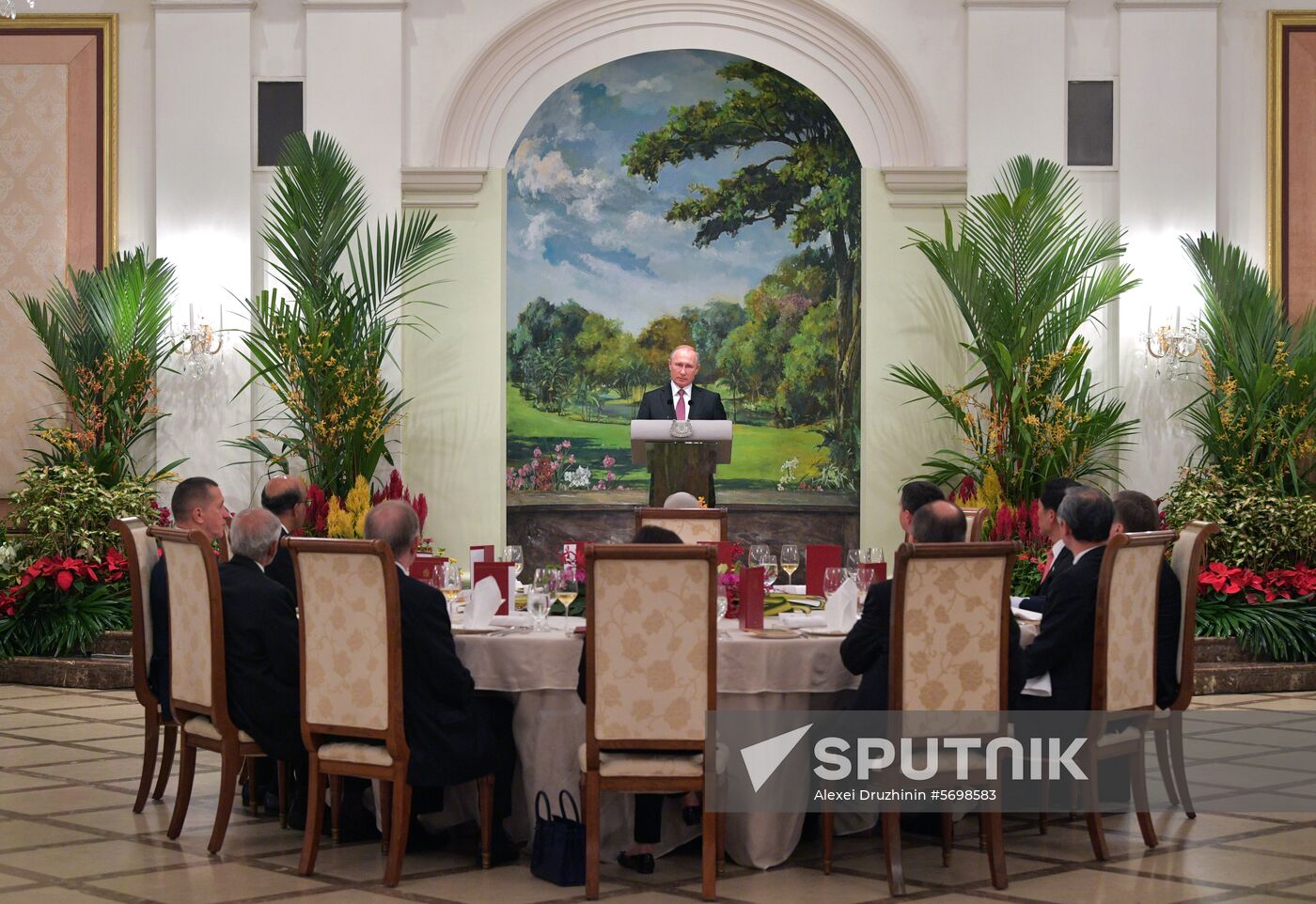 President Vladimir Putin's visit to Singapore