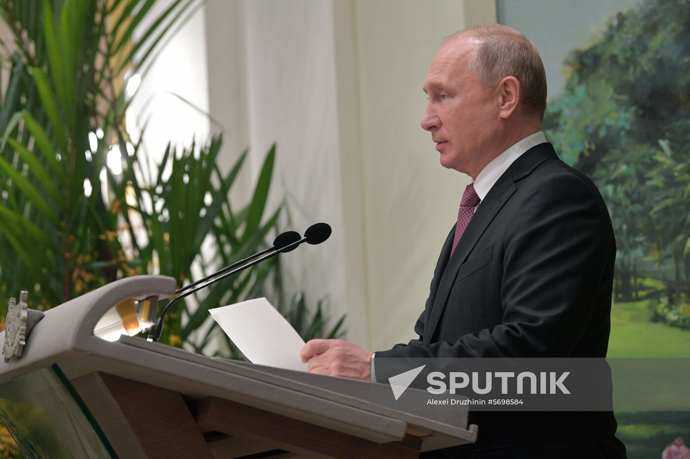 President Vladimir Putin's visit to Singapore