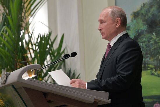 President Vladimir Putin's visit to Singapore
