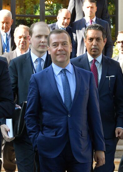 Prime Minister Dmitry Medvedev's visit to Italy