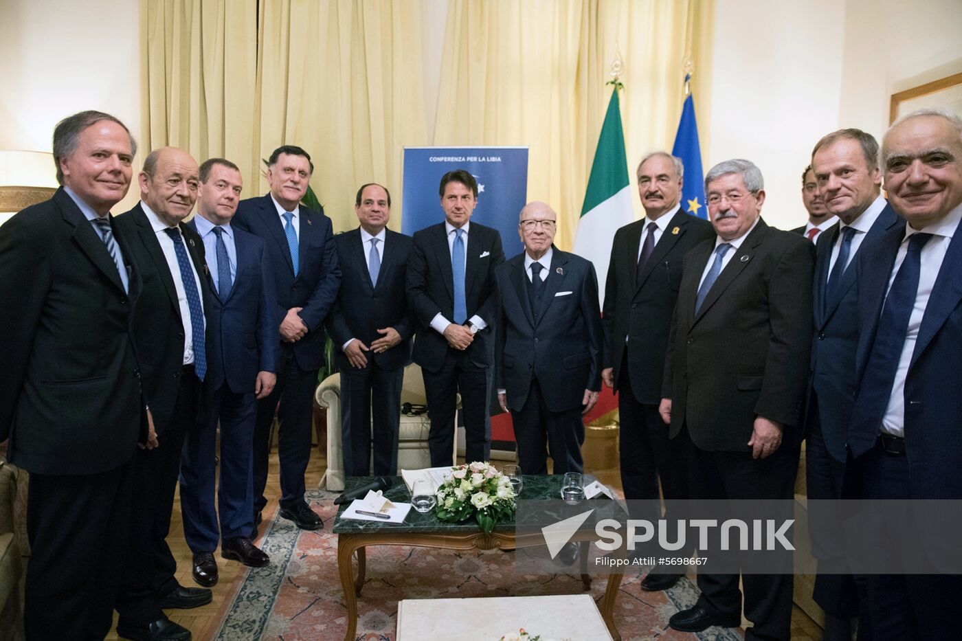 Prime Minister Dmitry Medvedev's visit to Italy