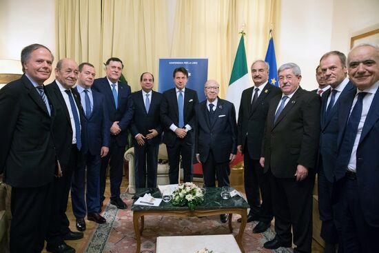 Prime Minister Dmitry Medvedev's visit to Italy