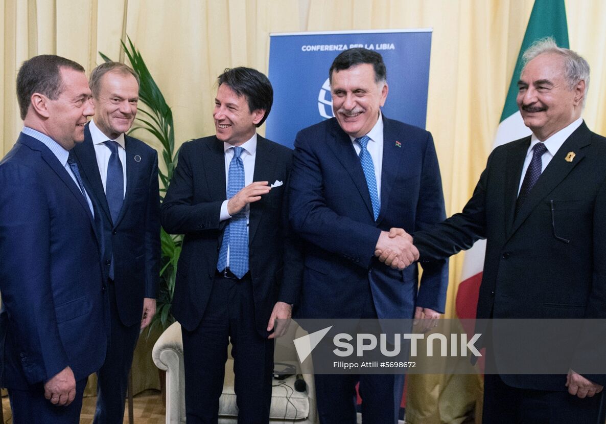 Prime Minister Dmitry Medvedev's visit to Italy