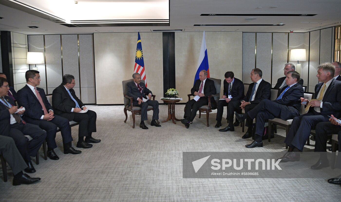 President Vladimir Putin's visit to Singapore