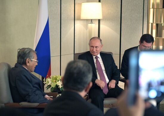 President Vladimir Putin's visit to Singapore