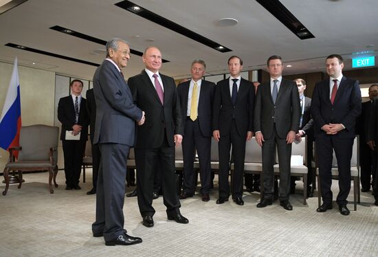 President Vladimir Putin's visit to Singapore