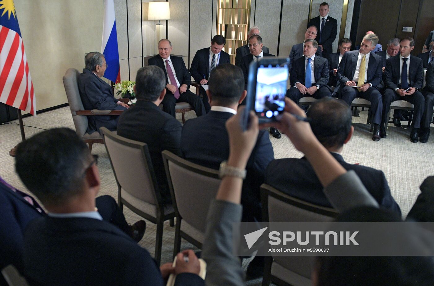 President Vladimir Putin's visit to Singapore