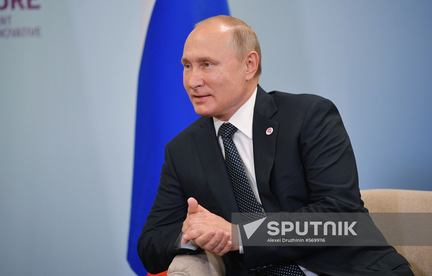 President Vladimir Putin's visit to Singapore. Day two