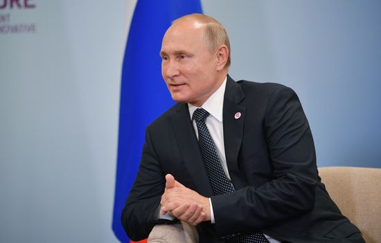 President Vladimir Putin's visit to Singapore. Day two