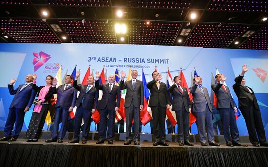 President Vladimir Putin's visit to Singapore. Day two