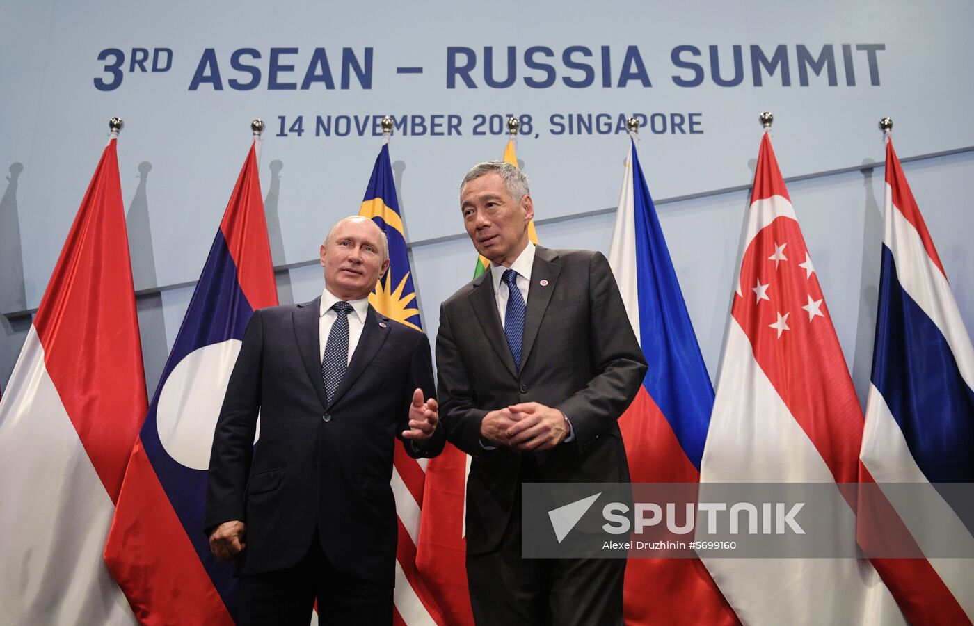 President Vladimir Putin's visit to Singapore. Day two