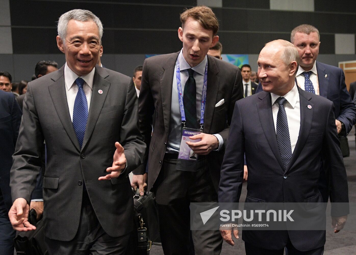 President Vladimir Putin's visit to Singapore. Day two