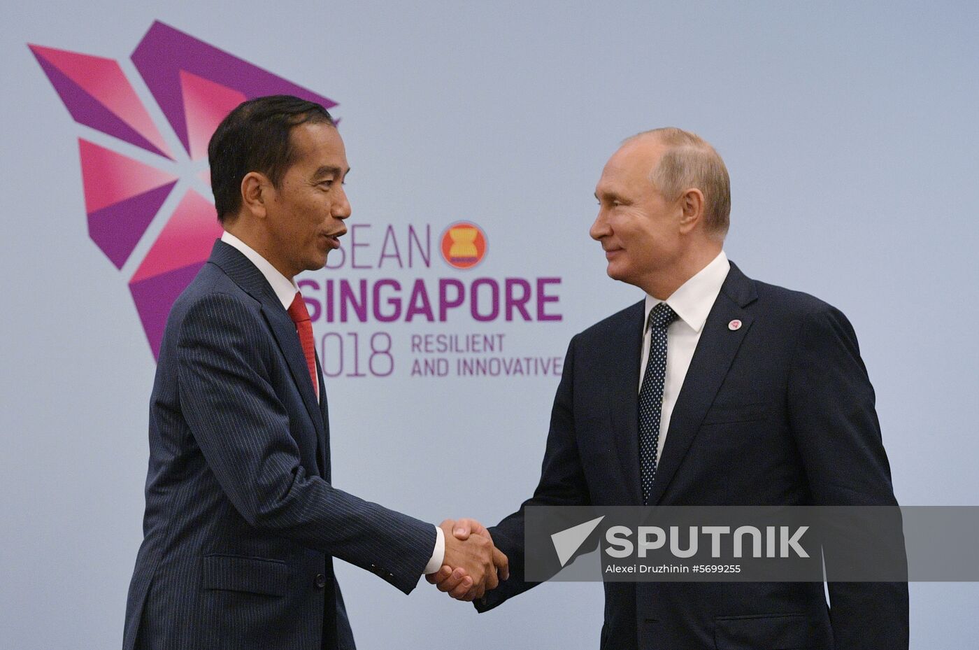 President Vladimir Putin's visit to Singapore. Day two