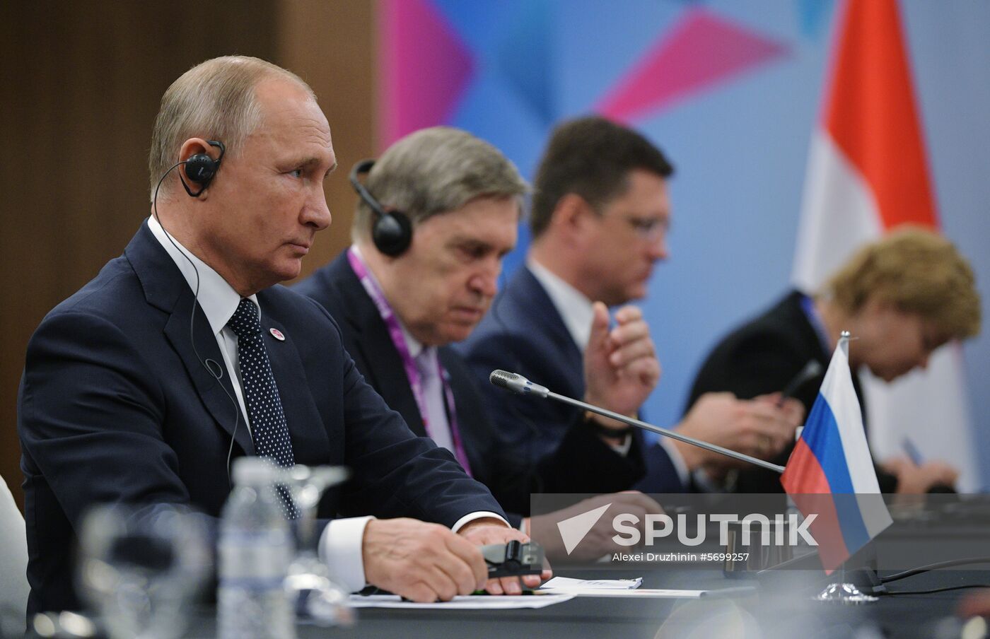 President Vladimir Putin's visit to Singapore. Day two