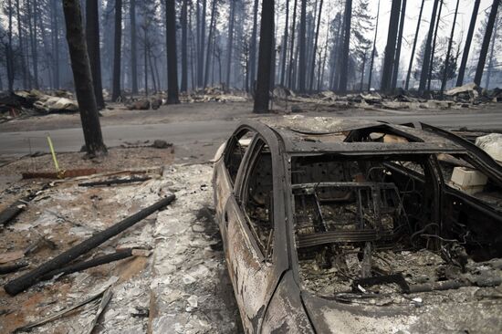 U.S. California Forest Fire