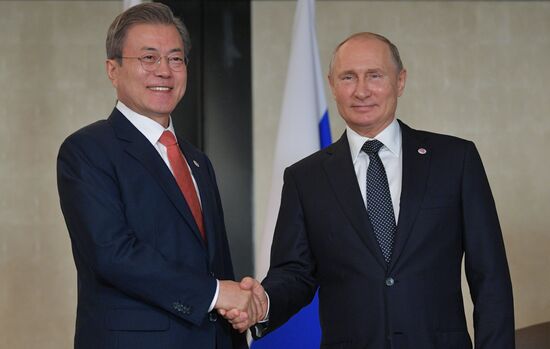 President Vladimir Putin's visit to Singapore. Day two