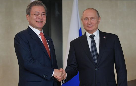 President Vladimir Putin's visit to Singapore. Day two