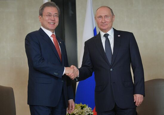 President Vladimir Putin's visit to Singapore. Day two