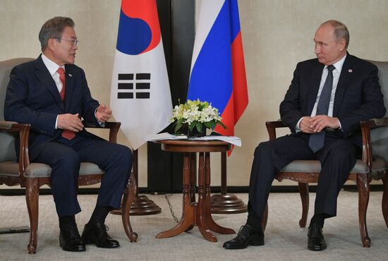 President Vladimir Putin's visit to Singapore. Day two