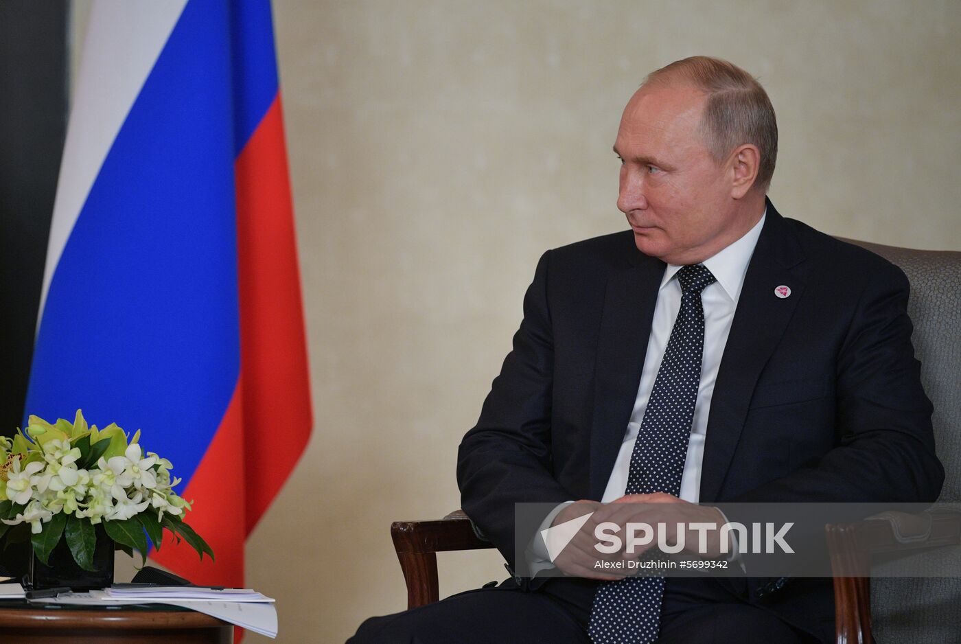 President Vladimir Putin's visit to Singapore. Day two