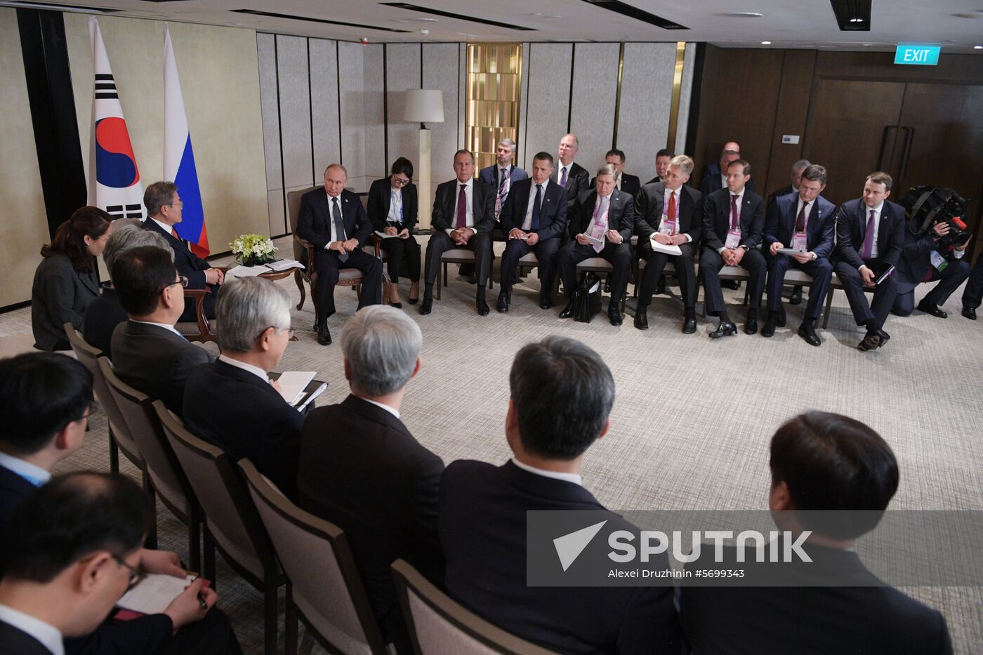 President Vladimir Putin's visit to Singapore. Day two