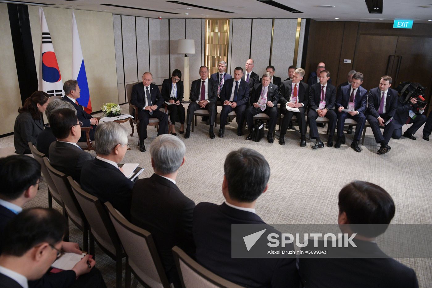 President Vladimir Putin's visit to Singapore. Day two