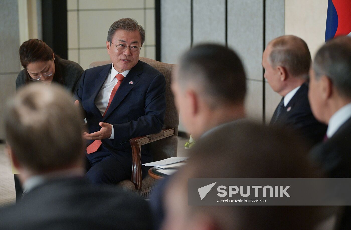 President Vladimir Putin's visit to Singapore. Day two