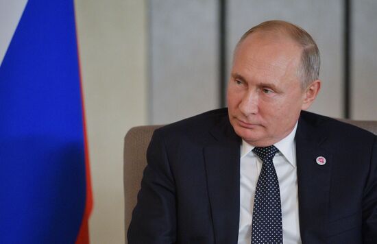 President Vladimir Putin's visit to Singapore. Day two