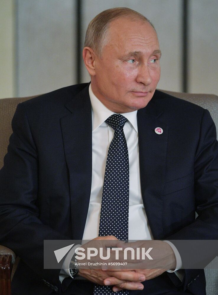 President Vladimir Putin's visit to Singapore. Day two