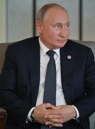 President Vladimir Putin's visit to Singapore. Day two