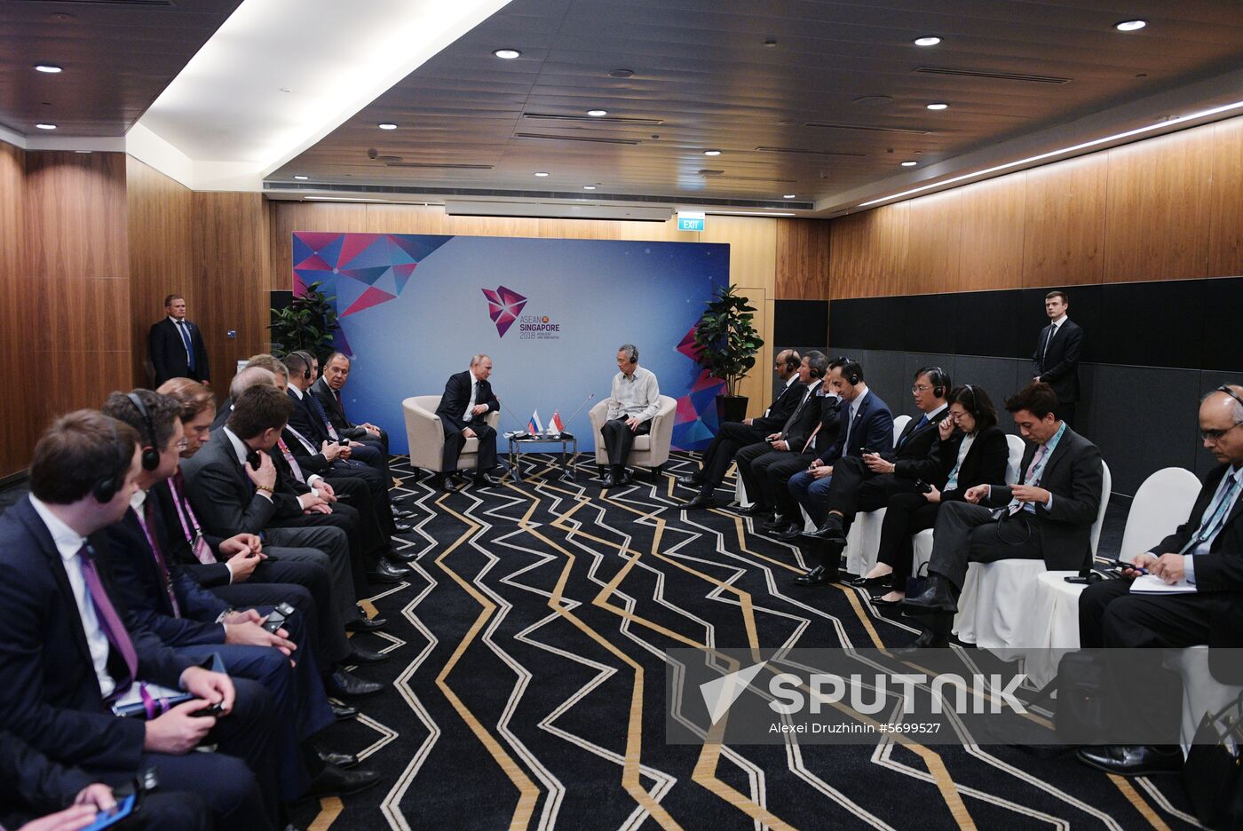 President Vladimir Putin's visit to Singapore. Day two
