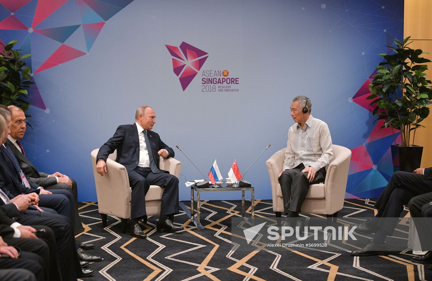 President Vladimir Putin's visit to Singapore. Day two