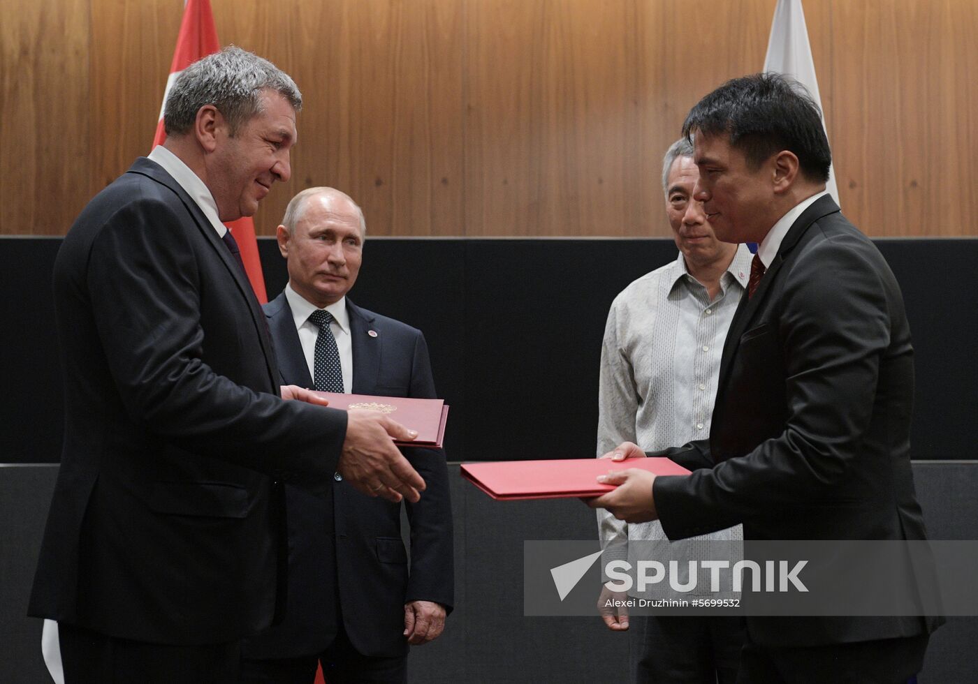 President Vladimir Putin's visit to Singapore. Day two