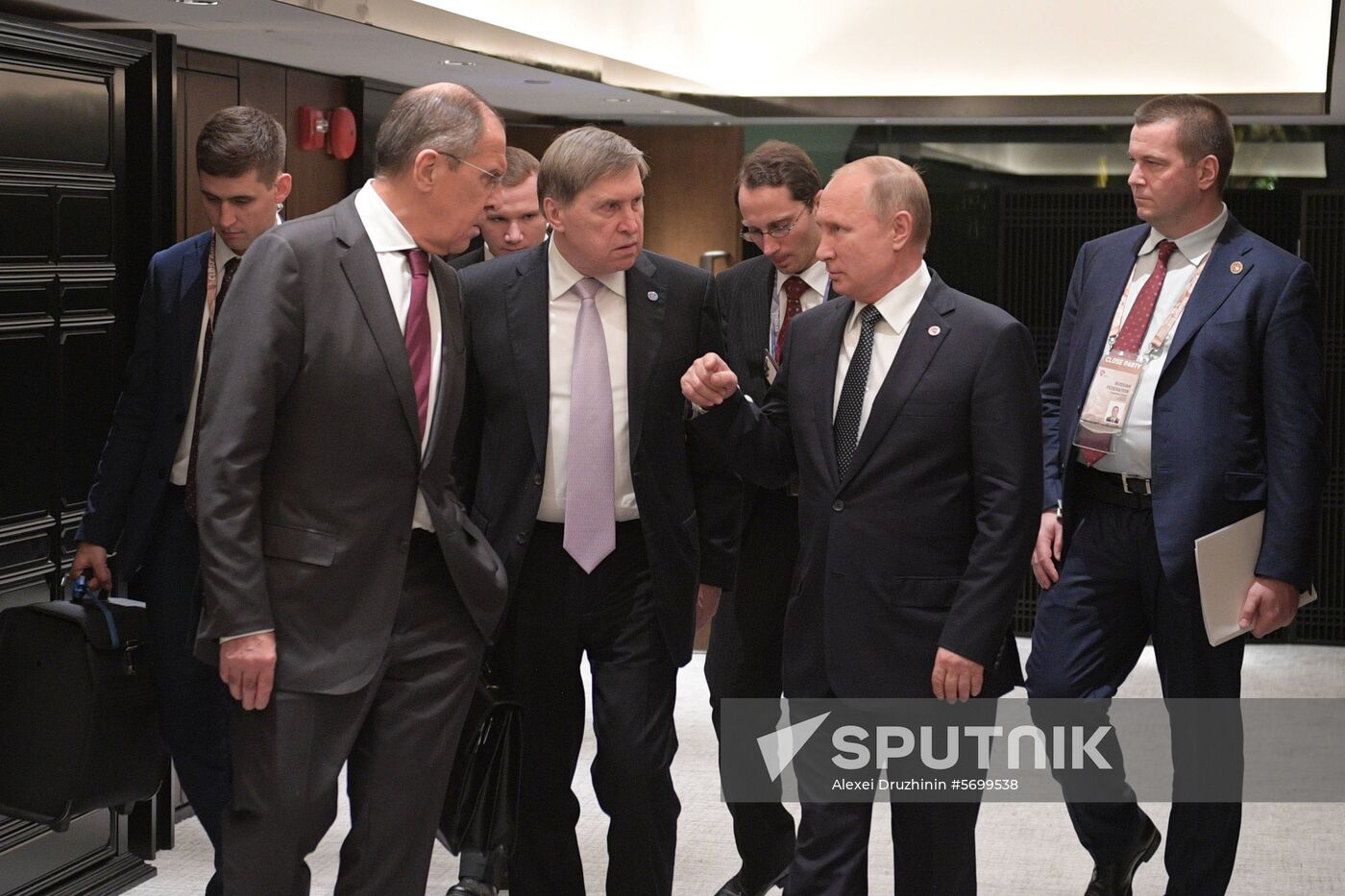 President Vladimir Putin's visit to Singapore. Day two