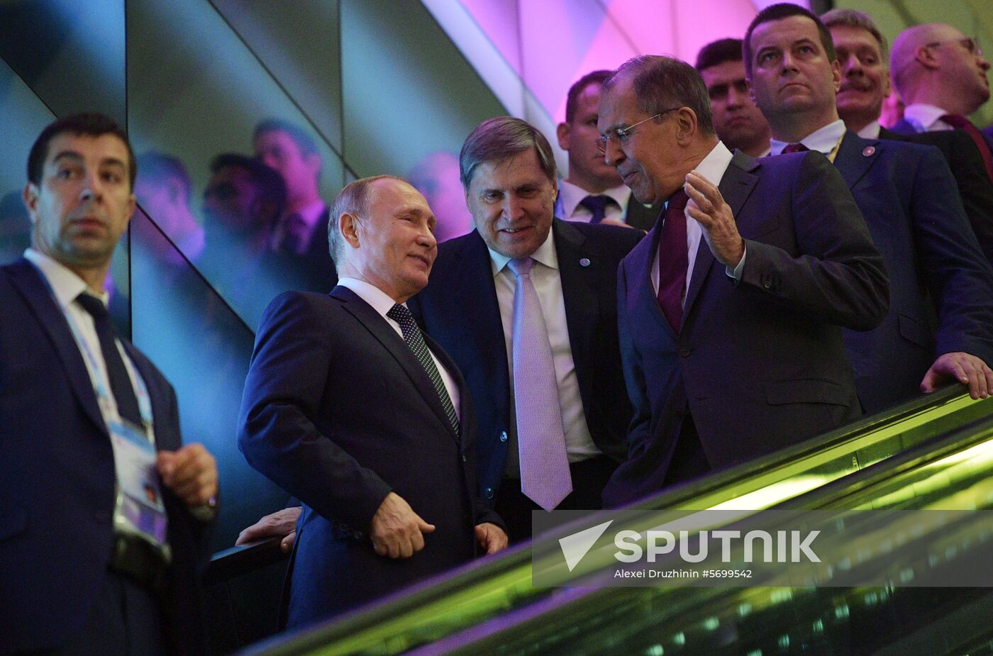 President Vladimir Putin's visit to Singapore. Day two