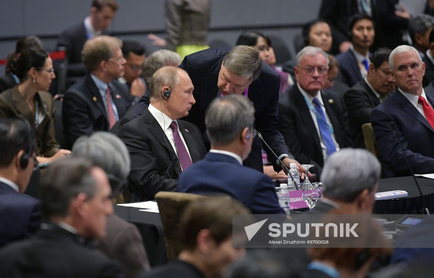 President Putin's visit to Singapore. Day three