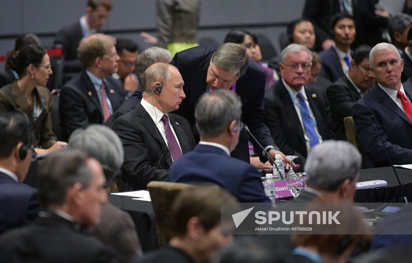 President Putin's visit to Singapore. Day three