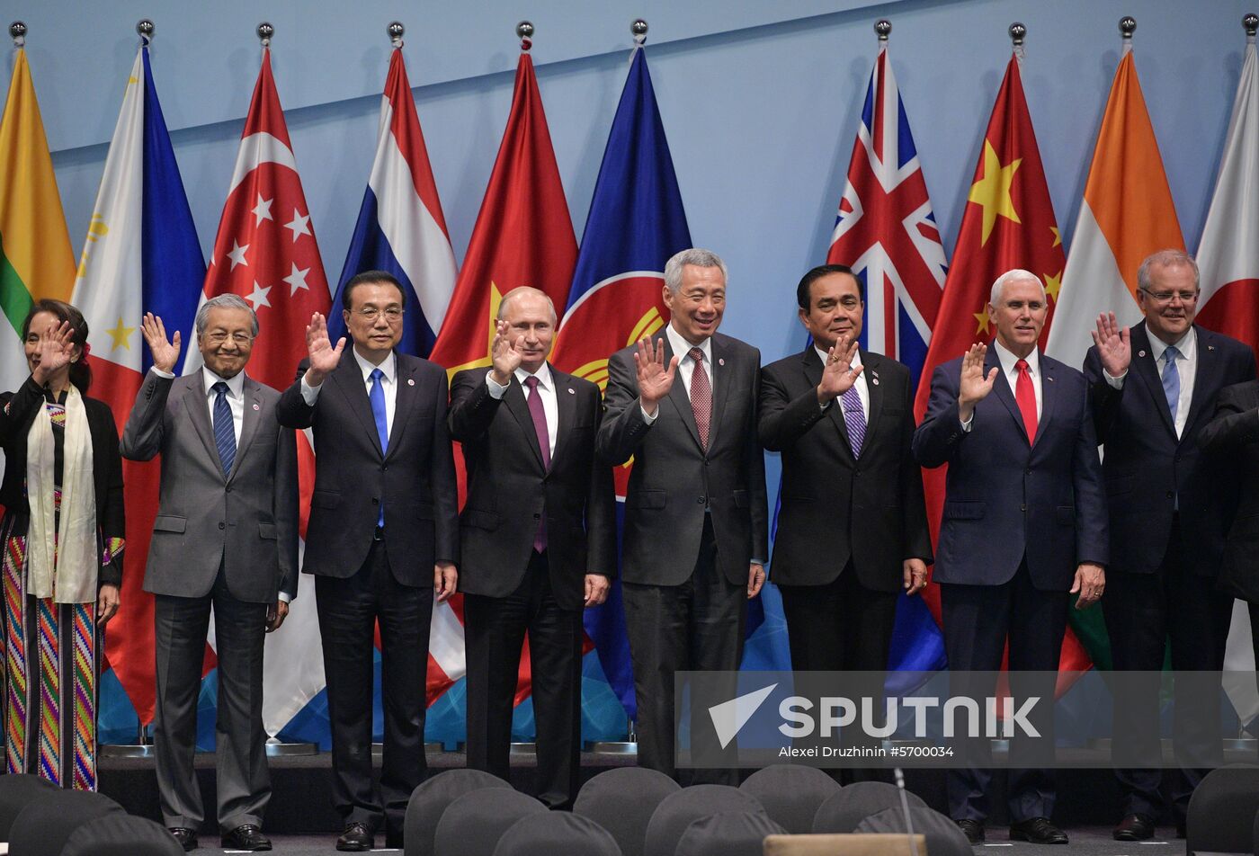 President Putin's visit to Singapore. Day three