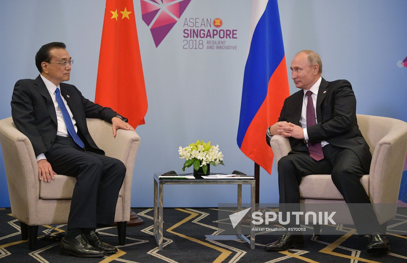 President Putin's visit to Singapore. Day three