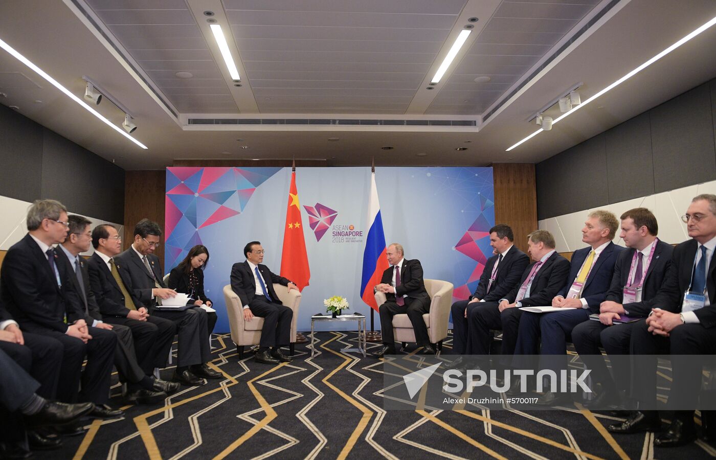 President Putin's visit to Singapore. Day three