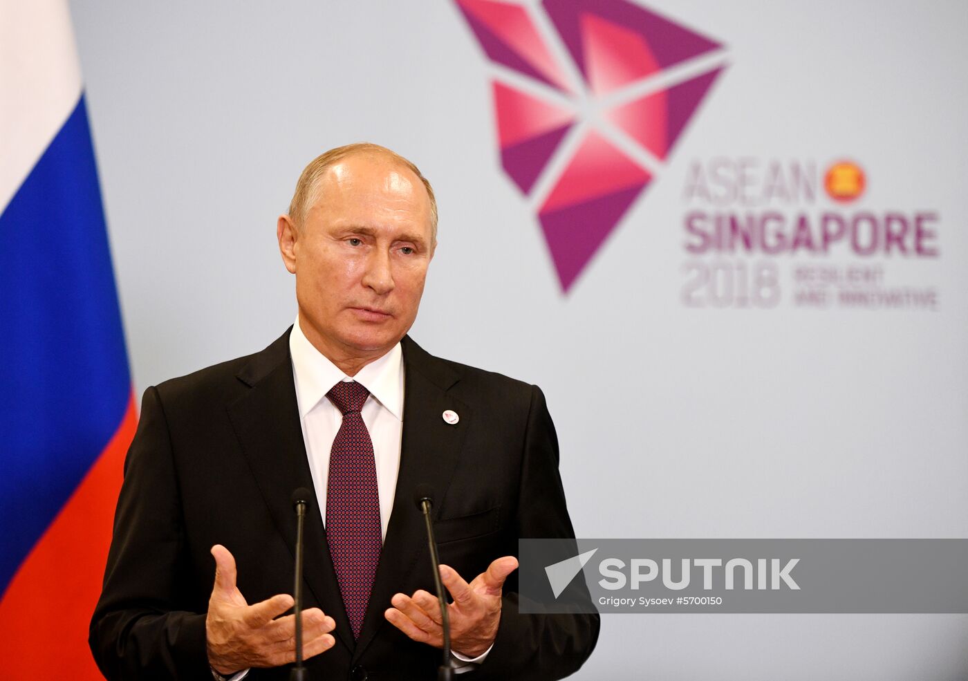 Singapore Putin