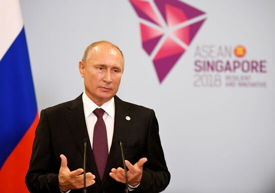 Singapore Putin