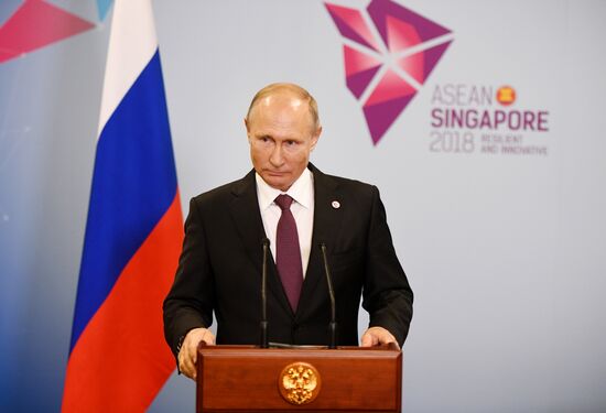 Singapore Putin
