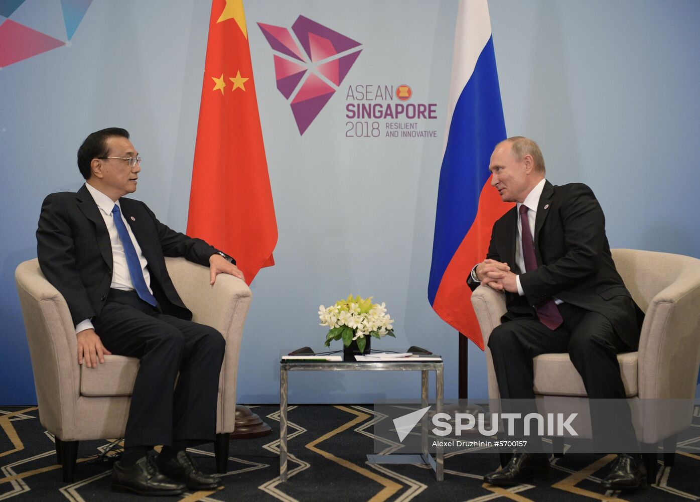 President Putin's visit to Singapore. Day three