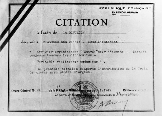 Members of French resistance